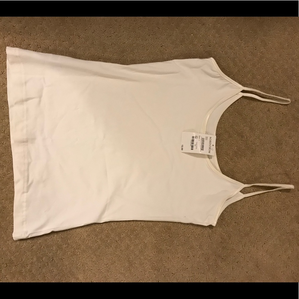 Simple white tank
